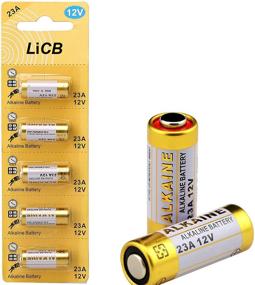 img 4 attached to 🔋 Reliable Power Source: LiCB A23 23A 12V Alkaline Battery (5-Pack)