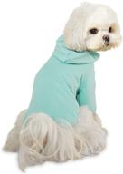 ultimate sun shield dog tee with hoodie - the perfect sun shirt for small and medium dogs - unbeatable 🐶 uv protection for spring and summer - promotes pet anxiety relief and prevents foxtails, alopecia - conveniently machine washable and lightweight логотип