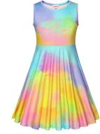 🌈 captivating sleeveless sparkly rainbow dresses for girls - jeskids girls' clothing collection logo