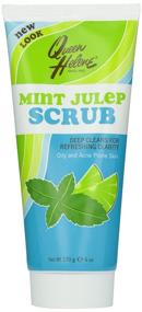 img 3 attached to 🌿 Освежите свою кожу с пилингом Queen Helene Facial Scrub Mint Julep - Мятно-свежий, 6,0 унции