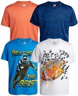 👕 футболки с высокой производительностью для мальчиков | активная одежда для футбола | мальчиковая одежда логотип
