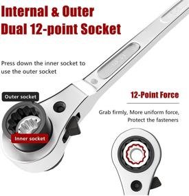 img 1 attached to Universal Reversible Ratcheting Tool: TAILUG Inclusion