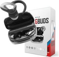 🎧 genius true wireless earbuds v5.0 with noise-cancelling - ipx5 waterproof & quick charging - long lasting power bank case for android and iphones logo
