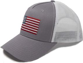 img 2 attached to International Tie Premium Flag Themed Hat: Adjustable Snapback Cap with Embroidered Patch and Mesh Back