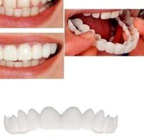 img 4 attached to CZsy Dentures Customizable Temporary Teeth，Teeth
