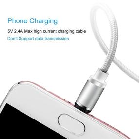 img 1 attached to 🔌 2in1 USB Magnetic Charging Cable - Compatible with Samsung Galaxy S20 S10 S10e S9 S8 S7 S6 Edge Plus J2 J3 Prime J5 J7 Star J8 A8 A9 A10 A10e A20 A20e A20s A30 A40 A50 A51 A60 A70 A71