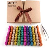 🌸 180 pcs otofy backflow incense cones - 100% natural scents waterfall incense rose tulip jasmine lavender gardenia for backflow incense burner holder - ideal for natural, meditation & yoga gift logo