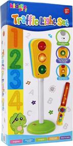 img 1 attached to 🚦 Kiddie Play Traffic Lights with Sounds: Interactive Learning and Fun