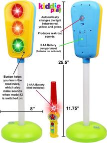 img 2 attached to 🚦 Kiddie Play Traffic Lights with Sounds: Interactive Learning and Fun