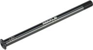 sram maxle stealth rear mtb axle: boost frames, 12x148mm, 180mm length, 20mm thread pitch, black логотип