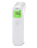 🌡️ fora ir42: medical grade non-contact forehead thermometer with fever indicator for baby and adults - lcd display for medical offices and hospitals logo
