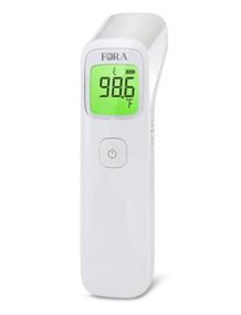 img 4 attached to 🌡️ FORA IR42: Medical Grade Non-Contact Forehead Thermometer with Fever Indicator for Baby and Adults - LCD Display for Medical Offices and Hospitals
