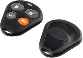 img 3 attached to 🐍 High-Quality Shell Case & Pad for Viper EZSDEI474V - 4 Button Key Fob Remote