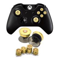 🎮 xbox one controller bullet buttons - cocotop replacement parts: bullet thumbsticks, a b x y buttons set mod kits for xbox one and xbox one elite controller joystick logo