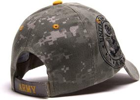 img 1 attached to 🎩 Show Your Army Pride with the United States Army Retired Shadow Adjustable Cap Hat