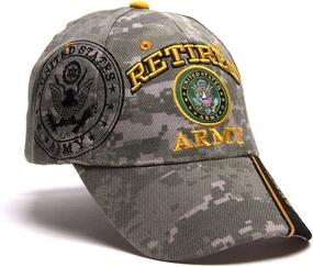 img 2 attached to 🎩 Show Your Army Pride with the United States Army Retired Shadow Adjustable Cap Hat