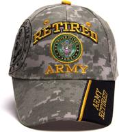 🎩 show your army pride with the united states army retired shadow adjustable cap hat logo