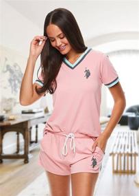 img 1 attached to U S Polo Assn Womens Sleepwear Women's Clothing for Lingerie, Sleep & Lounge