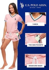 img 3 attached to U S Polo Assn Womens Sleepwear Women's Clothing for Lingerie, Sleep & Lounge