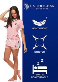 img 2 attached to U S Polo Assn Womens Sleepwear Women's Clothing for Lingerie, Sleep & Lounge