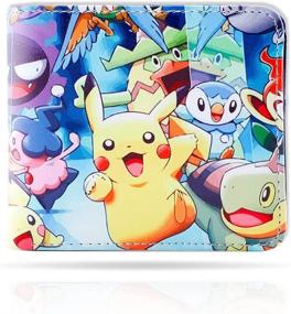 img 4 attached to Pikachu Bifold Leather Wallet Credit Women's Handbags & Wallets and Wallets