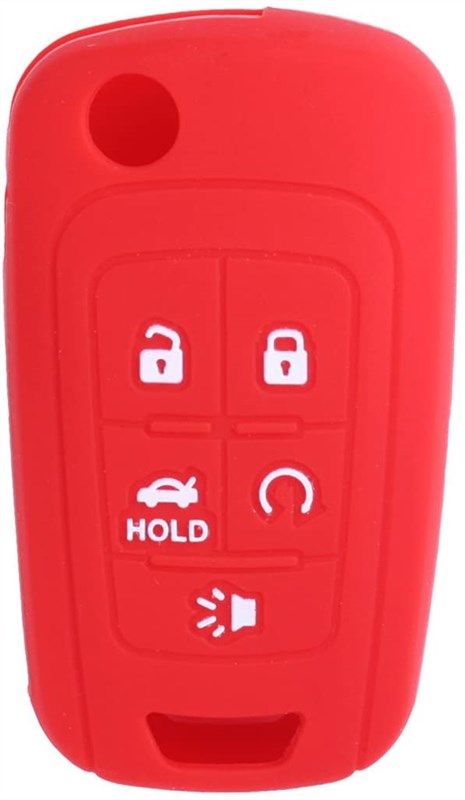 XUHANG Sillicone Key Fob Skin Key Cover Remote Case Protector Shell For  Chevrolet Camaro Cruze Limited Equinox Impala Limited Malibu Limited Sonic  5 Button Red Reviews & Ratings | Revain