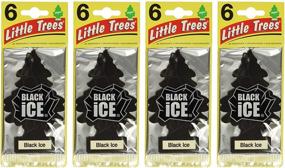 img 1 attached to 24-Pack of Little Tree Black Ice Air Freshener
