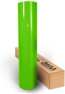 🚙 60" x 1' air release lime green gloss car wrap vinyl roll - 3mil by vvivid8 logo