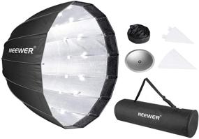 img 3 attached to 48-inch Deep Parabolic Softbox with Bowens Mount - Neewer CB60 CB100 CB150, Aputure 300D II 120D Compatible - Includes Removable Diffuser, External Diffuser, and Grid - Quick Folding Softbox Diffuser by Neewer