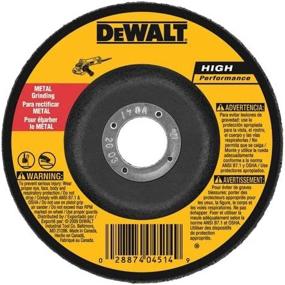 img 3 attached to ⚙️ DEWALT DW4624 General Purpose Metal Grinding Wheel - 6-inch by 1/4-inch - 1-Pack