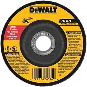 img 1 attached to ⚙️ DEWALT DW4624 General Purpose Metal Grinding Wheel - 6-inch by 1/4-inch - 1-Pack