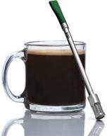 jogo - forest green portable coffee brewing straw: innovative single serve brewing system for coffee and tea (patent pending) logo