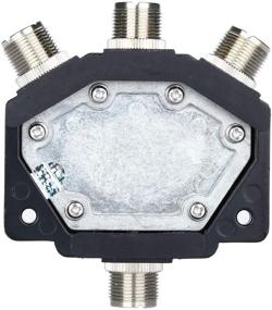 img 1 attached to 📻 Fumei Coaxial Switch CO301M: Heavy Duty Wideband 3-Position Antenna Switch with SO-239 Connectors, DC-800MHz Range