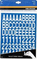 the hillman group 847215 1-inch white die-cut letters/numbers kit: organize with precision! логотип