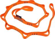 🧗 gm climbing 16mm nylon daisy chain sling - 22kn, 120cm, ce uiaa certified - leading aid climb, ascender rigging, hammock suspension - 48in logo