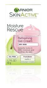 img 1 attached to 🌿 Успокаивающий гель-крем Garnier SkinActive Moisture Rescue: оживите вашу сухую кожу с освежающим гидратирующим решением объемом 1.7 унции