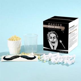 img 3 attached to 👃 Oakeer Nose Wax Kit - Effective Nose Hair Remover for Men and Women to Use at Home