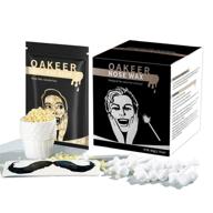 👃 oakeer nose wax kit - effective nose hair remover for men and women to use at home logo