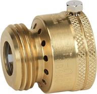 🚰 homewerks worldwide vacbfpz4b vacuum breaker hose bib backflow preventer: secure your water system with 3/4 inch brass finish логотип