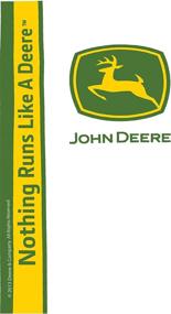 img 3 attached to 🚜 John Deere Colossal Tervis Tumbler: 24oz Clear Water Bottle with Gray Lid and Wrap