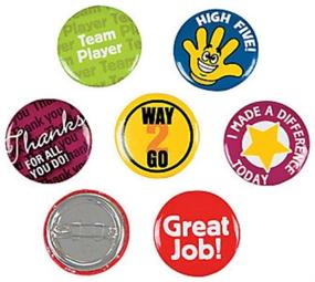 img 2 attached to 👏 Praise Recognition Mini Buttons: Boost Morale and Celebrate Success with FX FX