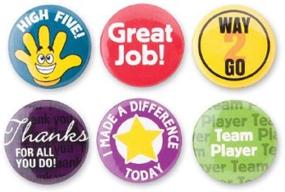 img 1 attached to 👏 Praise Recognition Mini Buttons: Boost Morale and Celebrate Success with FX FX