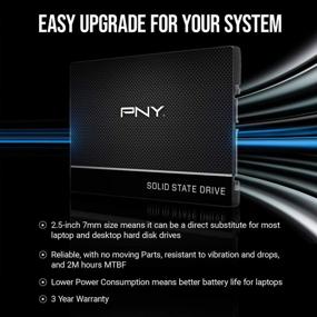 img 1 attached to 💾 PNY CS900 250GB SSD: High-Performance 3D NAND SATA III Solid State Drive