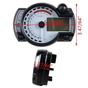 img 2 attached to Universal Odometer Speedometer Tachometer Motorcycle