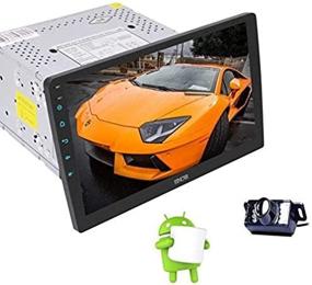 img 2 attached to 🚗 EINCAR Android 10 Car Stereo Double Din Radio 10.1 inch Bluetooth Head Unit with GPS Navigation, FM/AM Receiver, 2GB RAM, Fastboot, WiFi, USB/SD, Subwoofer, 1080P, Mirrorlink, and Backup Camera Support