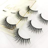 the book of lashes: volume 1 - reusable faux eyelashes - cruelty free - 3 pairs logo