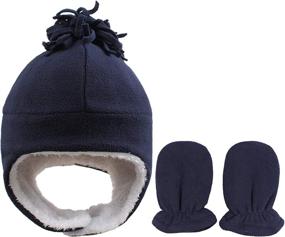 img 4 attached to Trapper Tassel Pompom Earflap Toddler Boys' Accessories at Cold Weather
