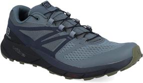 img 2 attached to 👟 Salomon SENSE Stormy Weather Ebony Men's Athletic Shoes: Weather-ready Performance