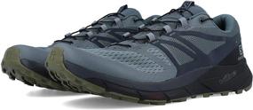 img 4 attached to 👟 Salomon SENSE Stormy Weather Ebony Men's Athletic Shoes: Weather-ready Performance