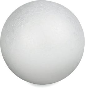 img 1 attached to 🔮 SmoothFoam White Crafting Ball 6 inch by FloraCraft